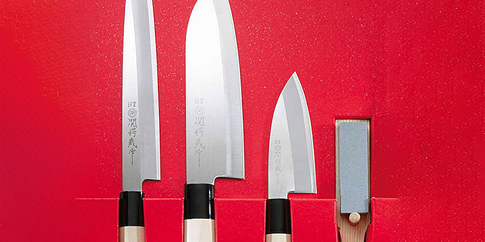 Ein Set von Messern