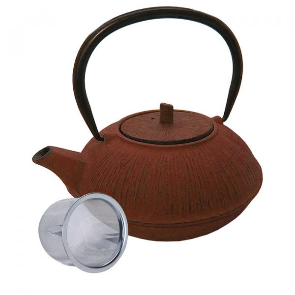 teeblume Cast Iron Teapot Dalian,1.05 ltr., with strainer, different colours