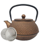Preview: teeblume cast iron teapot Arare, 0,9 litre, with strainer, different colours