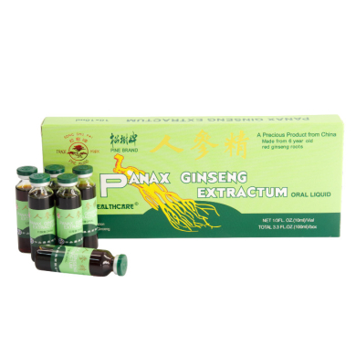 Oriental Healthcare Panax Ginseng Extract | 10x10ml | natural herbs