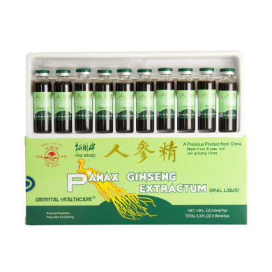 Oriental Healthcare Panax Ginseng Extract | 10x10ml | natural herbs