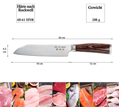 Santoku (Küchenallzweckmesser)