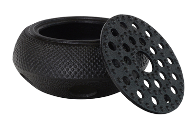 teeblume Cast Iron Warmer, 14cm, Design Arare, St14