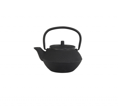teeblume cast iron teapot Arare, 0,05 litre, black