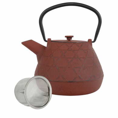 teeblume Cast Iron Teapot Neijiang 1.0 ltr., with strainer, different colours