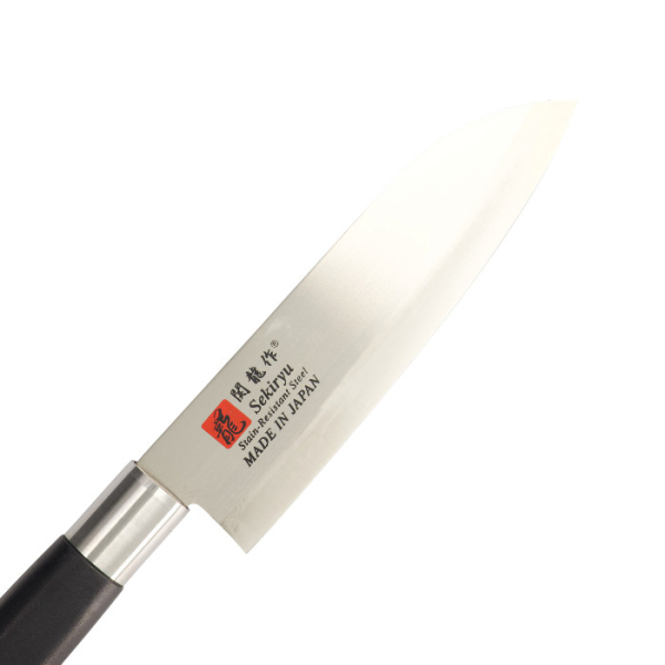 Sekiryu Santoku Knife (universal knife), Kitchenware, 16,5 cm, with ABS handle, Item no.: 18287
