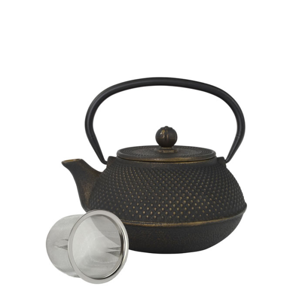 teeblume cast iron teapot Arare, 0,9 litre, with strainer, different colours