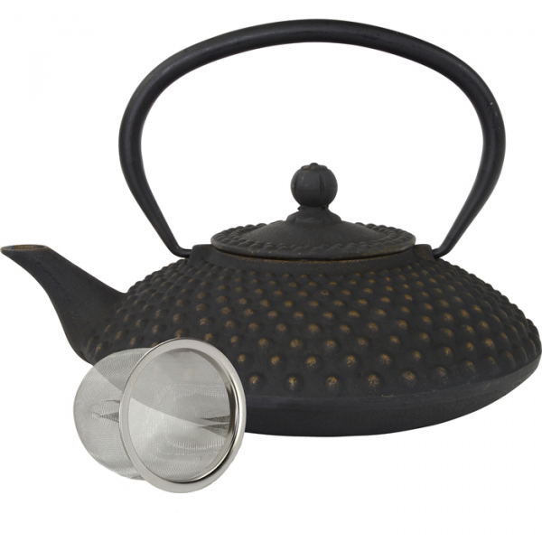teeblume cast iron teapot Kambin 1,25 litre, with strainer, different colours