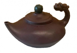 Asiatisches Teeset Doragonti, Ton, Brown, 260ml, mit Geschenkbox