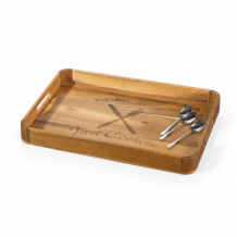 Esmeyer Seattle Premium Acacia Wood Tray
