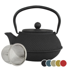 teeblume cast iron teapot Arare, 0,9 litre, with strainer, different colours