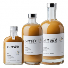 GIMBER Ginger Drink, concentrate from organic ginger, lemon, herbs and spices